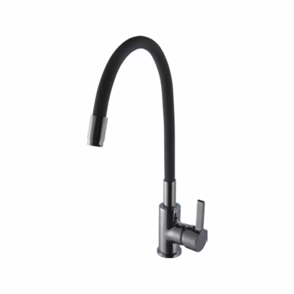 Hindware Italian Collection Single Lever Flexible Spout with Single Lever  - Grey