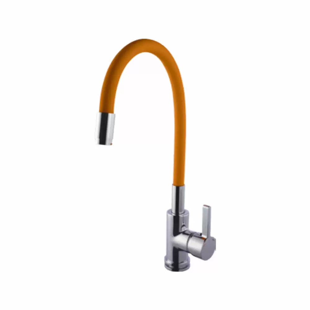 Hindware Italian Collection Single Lever Flexible Spout with Single Lever  - Orange