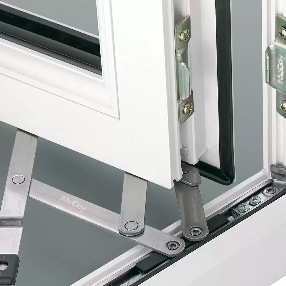Friction Stay Hinges Set for Top Hung Opening Series - McCoy Rock Light Duty FS - 10” - McCoy 