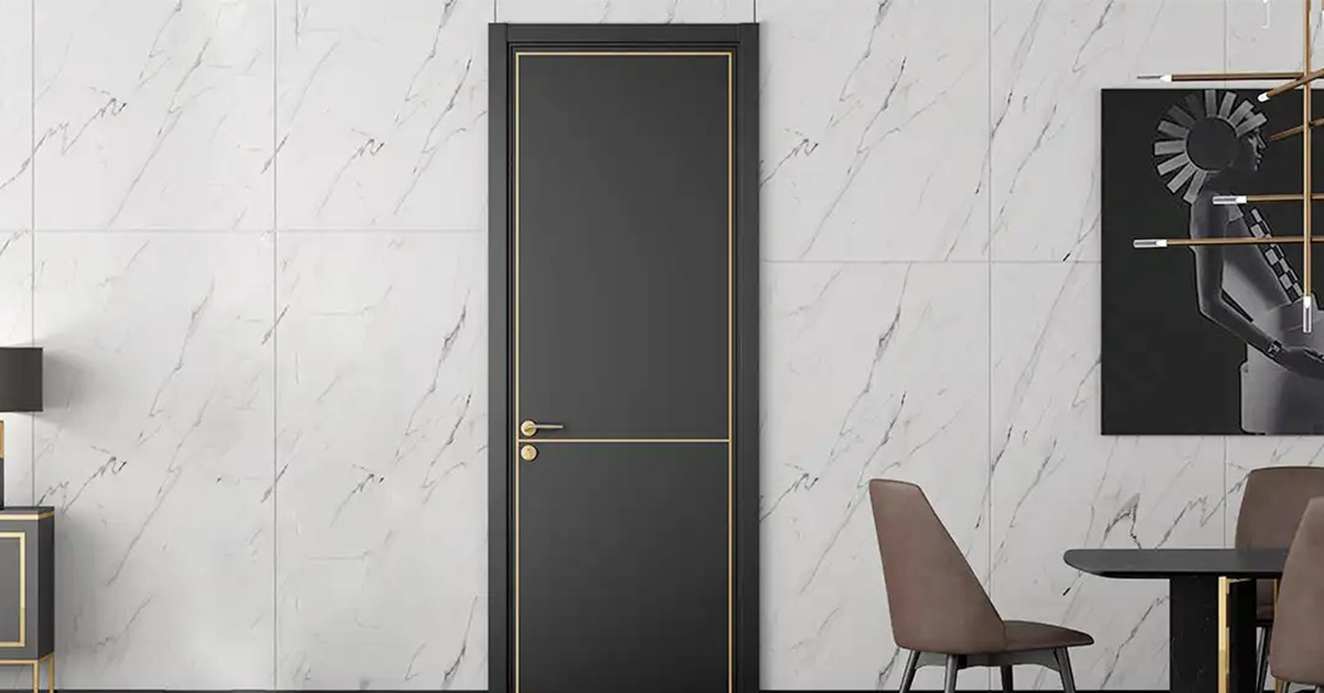 Modern Aluminium Panel Doors