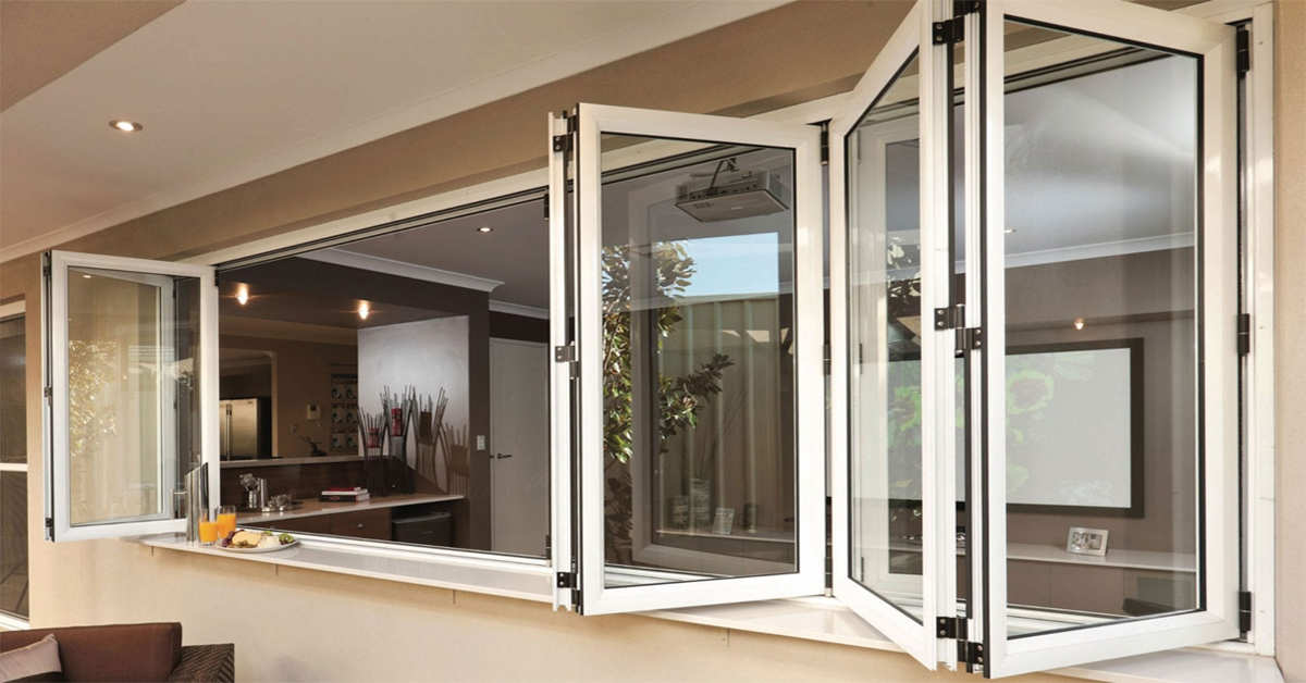 Aluminium Sliding Folding Windows