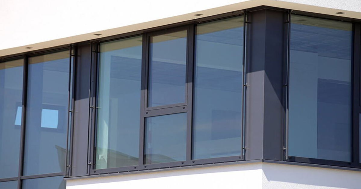 Aluminium Corner Sliding Windows