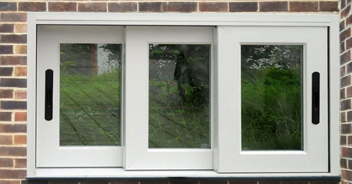 Aluminium Three-Track Sliding Windows