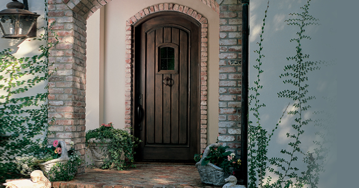 Antique balcony Door