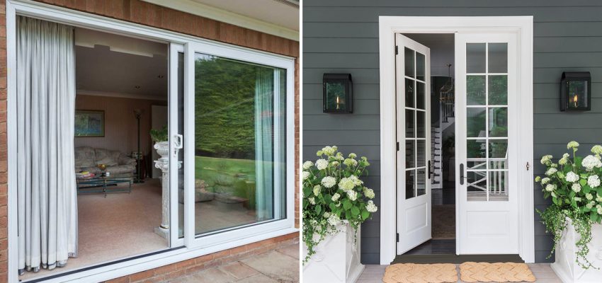 uPVC Sliding Doors Vs. uPVC French Doors: A Detailed Comparison