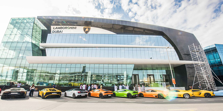 World's largest Lamborghini showroom in Dubai | McCoy Mart