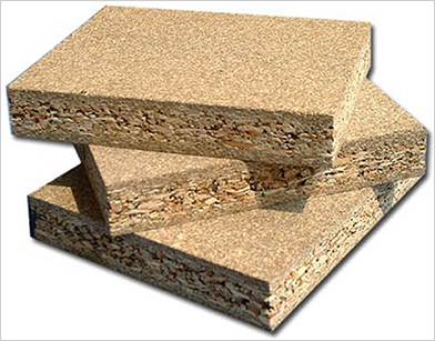 What is compressed wood made of?