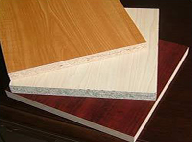 What is meant by laminated particle Board?