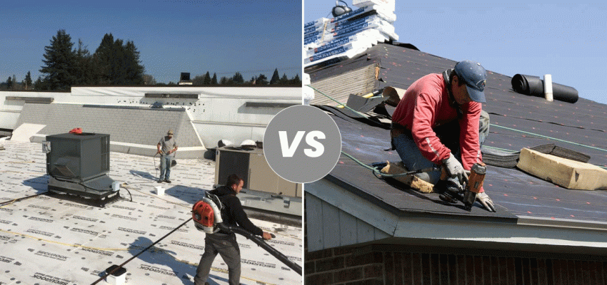 Commercial vs Residential Roofing: What Are the Differences?