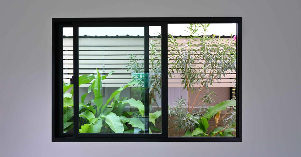 Single Slider Aluminium Windows