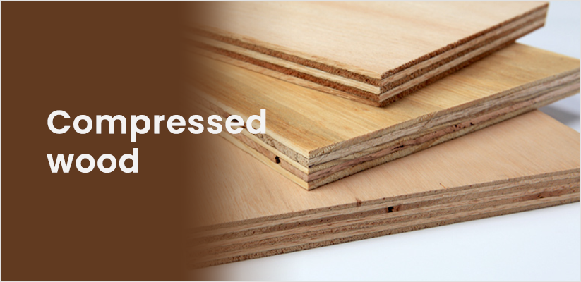 Compressed-wood