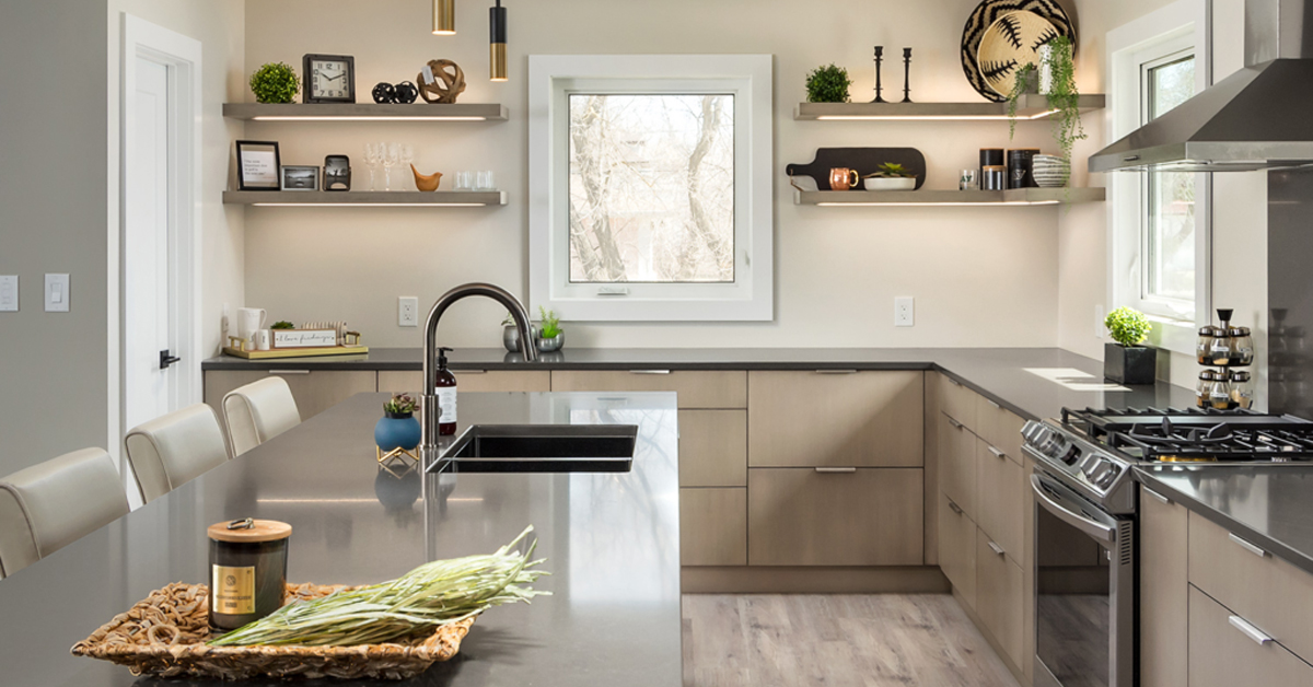 Employ Floating Shelves For Vertical Storage