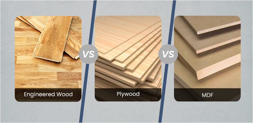 Engineered Wood Vs Plywood Vs MDF 