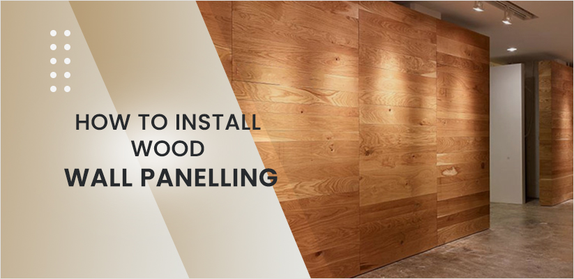 install wood paneling on walls