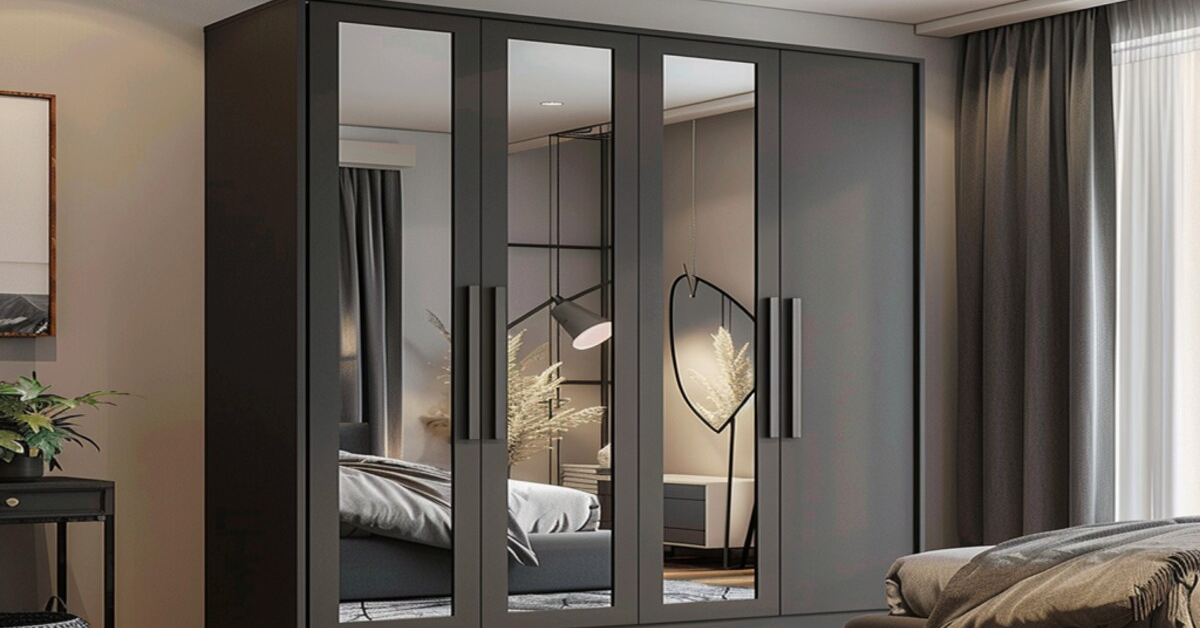 Creating An Illusion of Space With Mirrored Wardrobe Designs