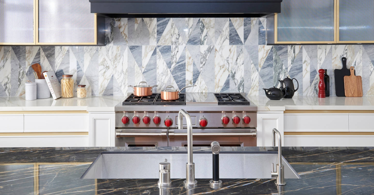 Bold Backsplashes For A Statement