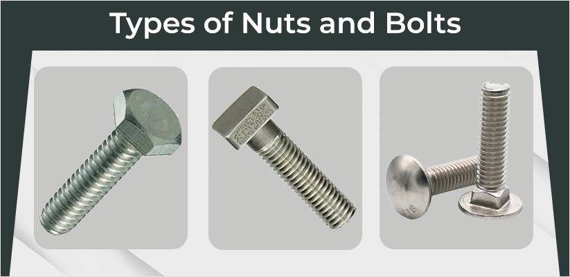 types of nuts and bolts