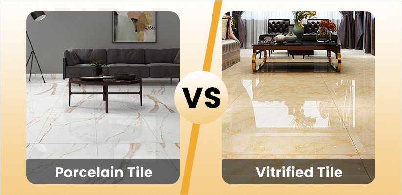 Porcelain Tile vs Vitrified Tile