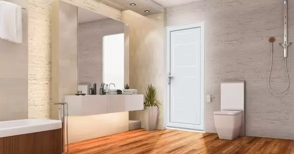 uPVC Doors For Bathroom – Balancing Style And Functionality