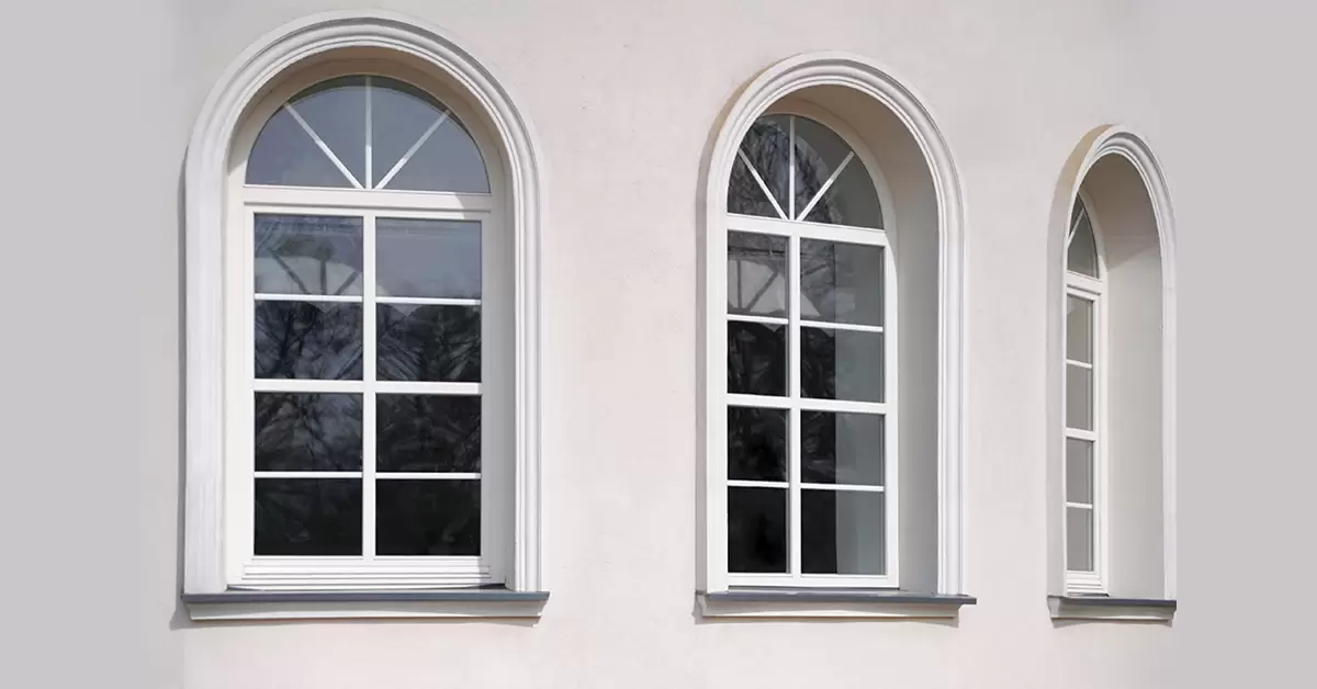 uPVC Arch Windows