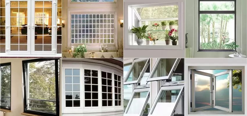 Different Types of Windows Used in Building Construction