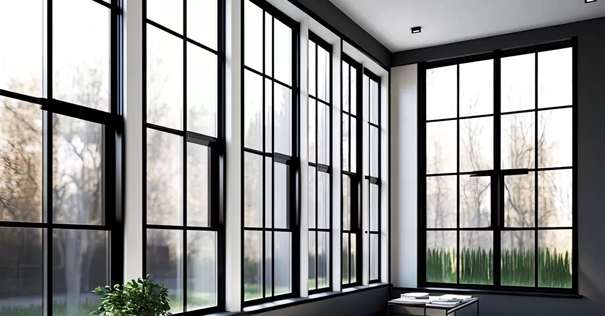 Aluminium slim Window