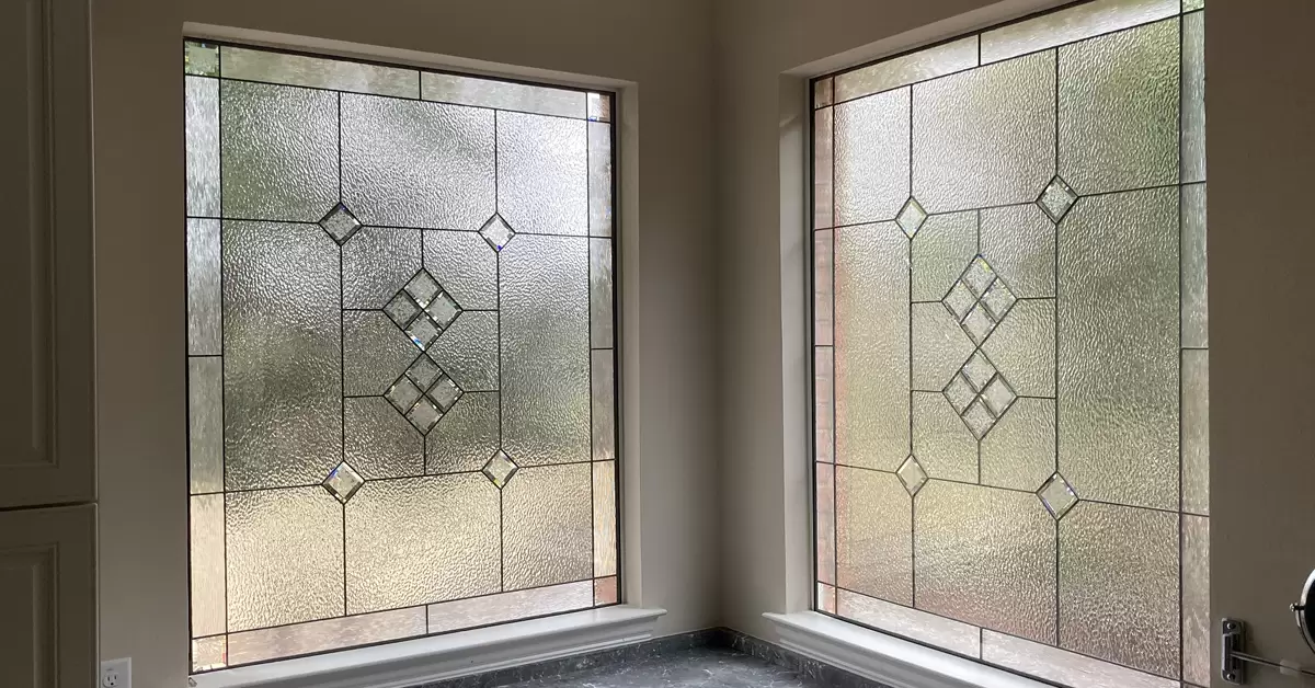 Aluminium Stained Glass Windows