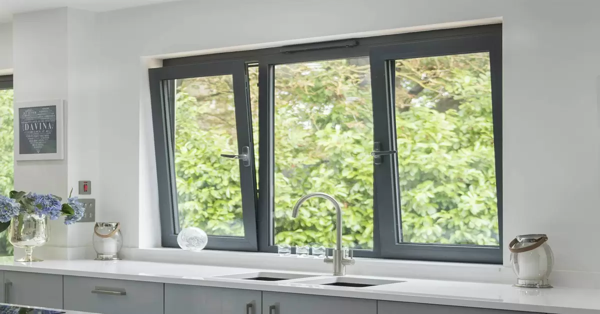 Aluminium Tilt And Turn Windows