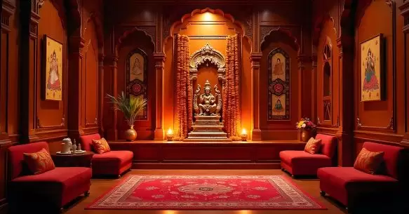 10 Pooja Room Interior Designs To Brighten Up Your Diwali Celebrations