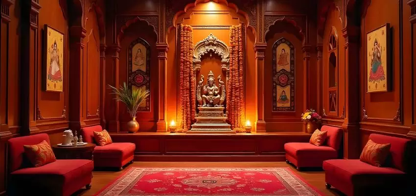 Top Pooja Room Interior Designs To Brighten Up Your Diwali Celebrations