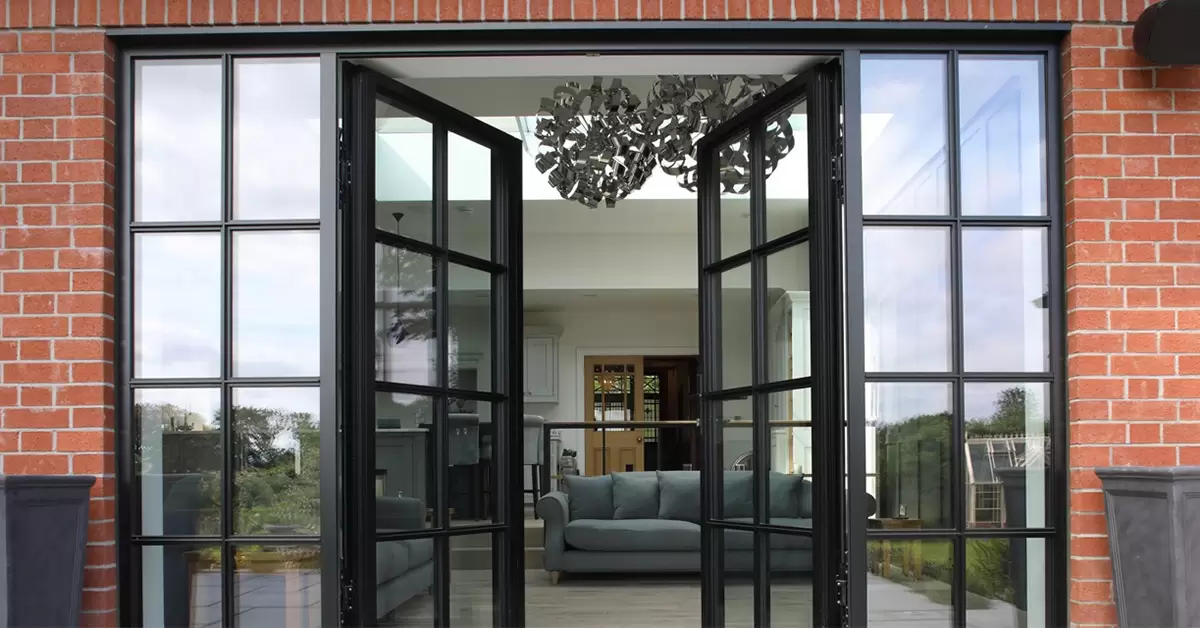 Aluminium French Doors