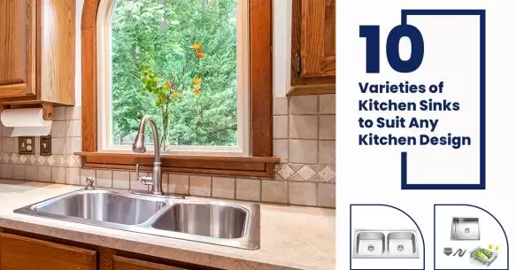 10 Varieties of Kitchen Sinks to Suit Any Kitchen Design