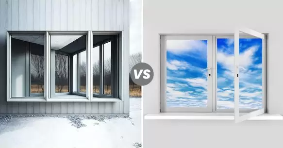 Aluminium Windows vs. uPVC Windows:  What Is The Difference?