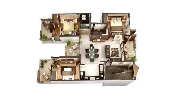 3BHK Flat Interior Design Cost: Get A Complete Estimate Price For Your Home