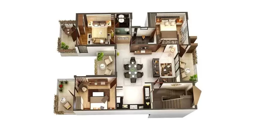 3BHK Interior Design Cost