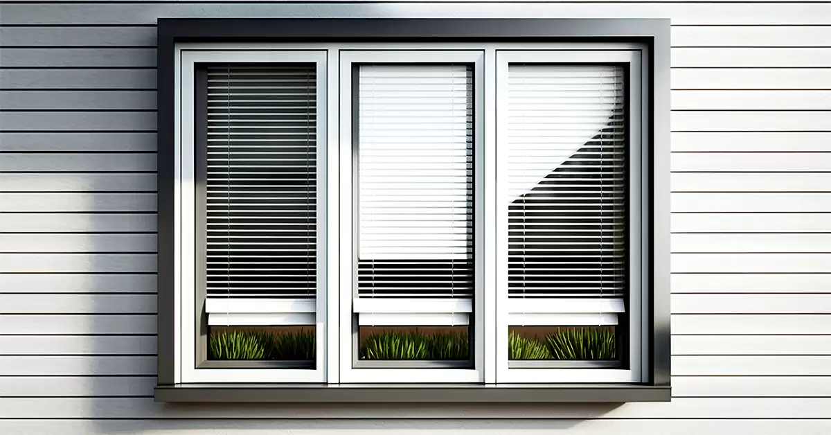 uPVC Louvered Window