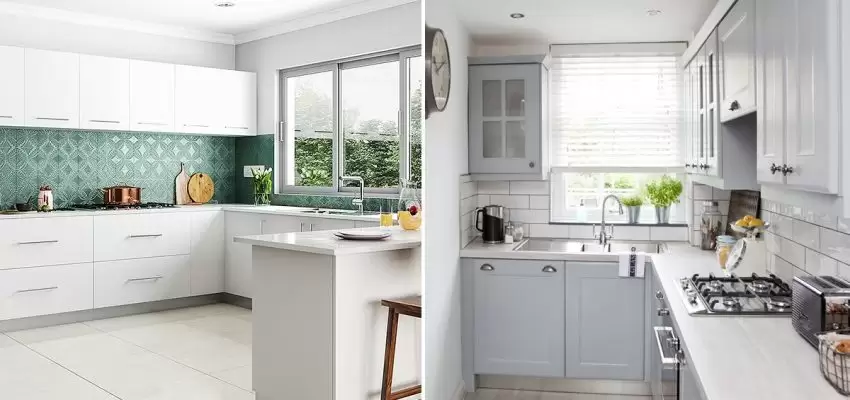 L-Shaped vs. U-Shaped Kitchens