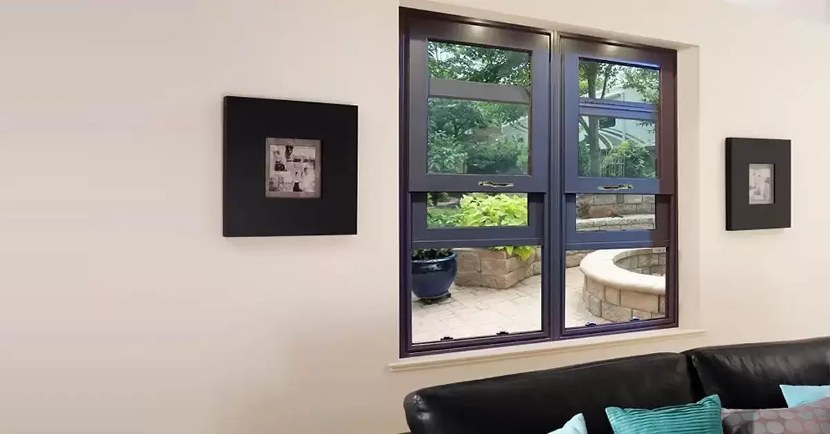 Aluminium Vertical Sliding Window