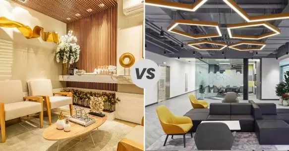 Residential vs. Commercial Interior Design – What’s The Difference?