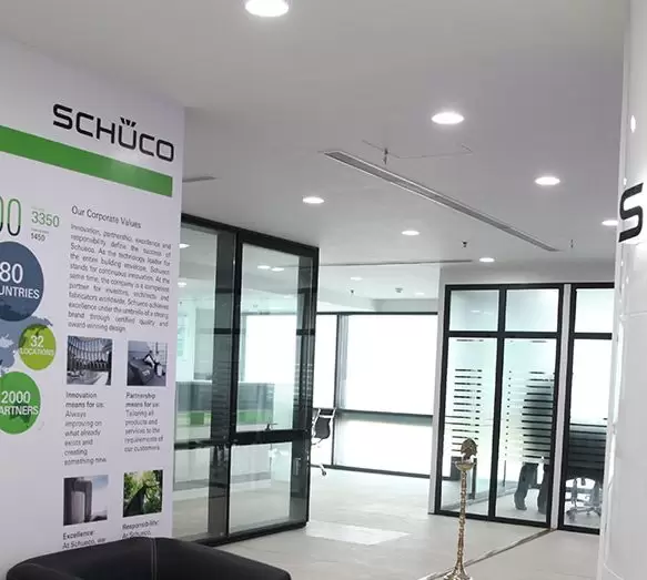 First Schüco Showroom in India