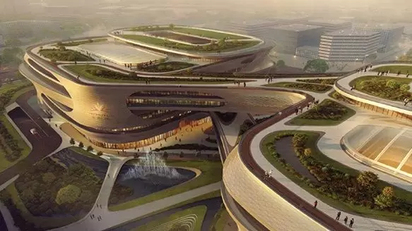 Guangzhou Infinitus Plaza Designed by ZahaHadid Breaks Ground