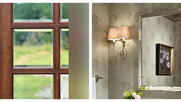 Why choose beveled glass or a beveled glass mirror?