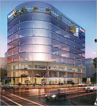 Corporate Offi ce for Sunteck, BKC, Mumbai