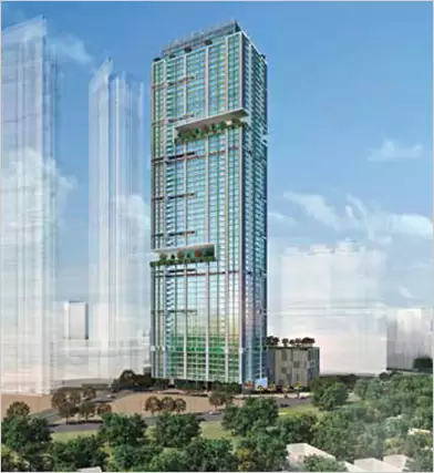 High-rise at Malad, Mumbai