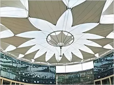 Skylight at ONGC building, Delhi