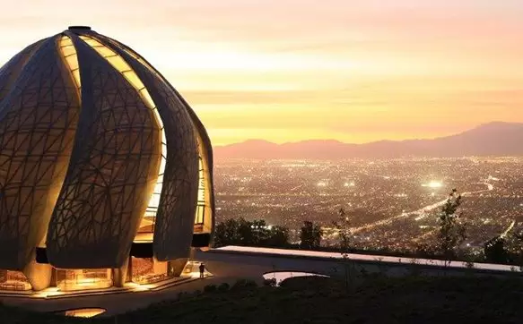 The new Bahá’i Temple in Santiago, Chile