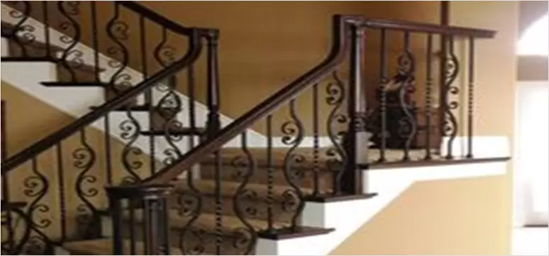 Metallic Stair Railings