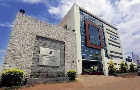 A Platinum rating for this building in Coimbatore