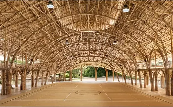 Bamboo Sports Hall, Thailand