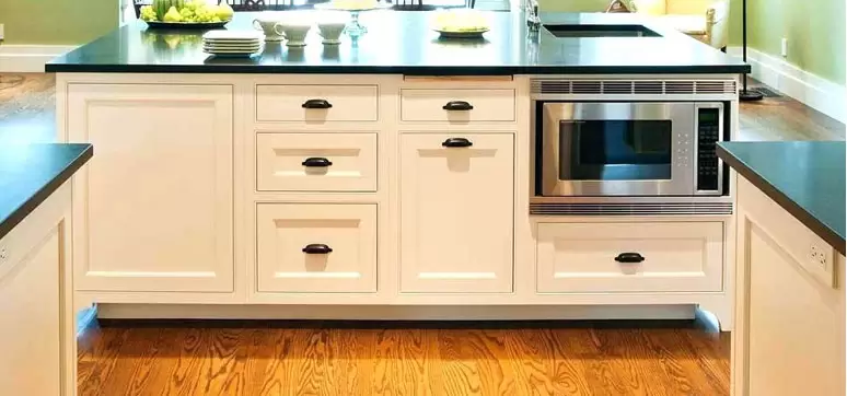 Use sides of your cabinets